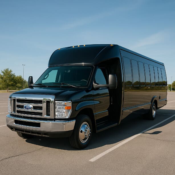 Charter Bus Rental Rowlett 18 Passenger Minibus