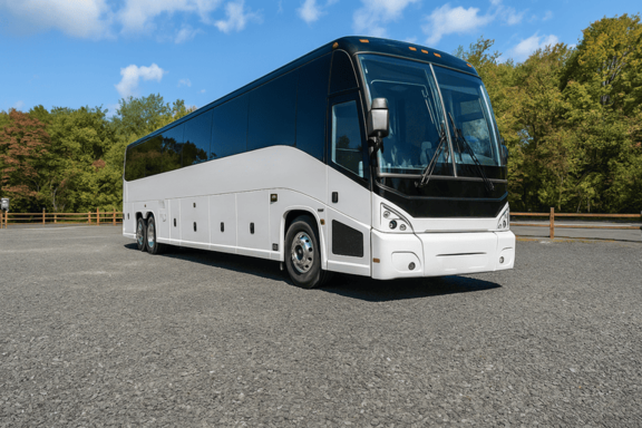 Charter Bus Rental Rowlett 56 Passenger Charter Bus